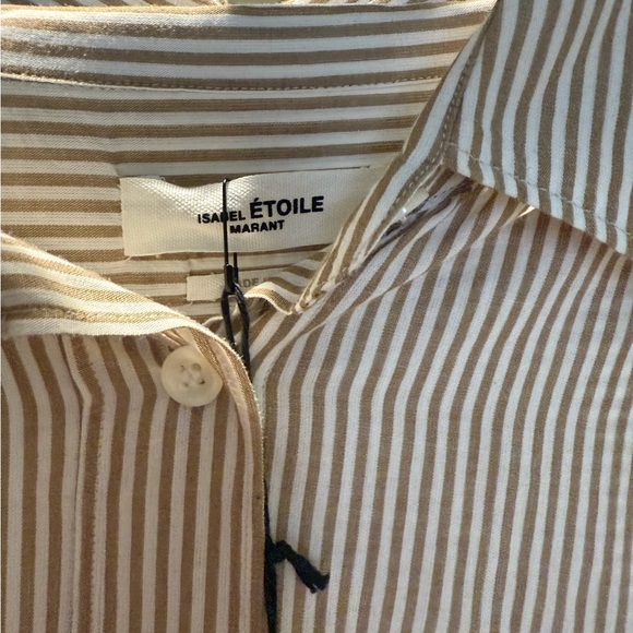 Isabel Marant Etoile Robe Seen‎ Dress in Ocre - Picture 11 of 13